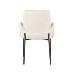 Eetkamerstoel Aaliyah Crème Fluweel