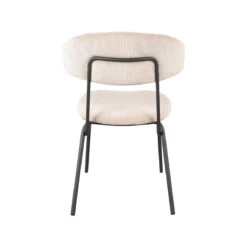 Eetkamerstoel Cody Naturel Ribcord