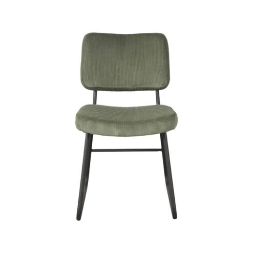 Eetkamerstoel Hannah Forest Ribcord