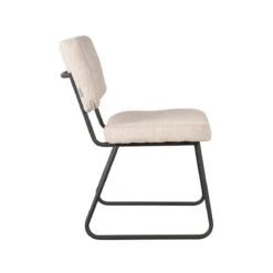 Eetkamerstoel Hannah Naturel Boucle