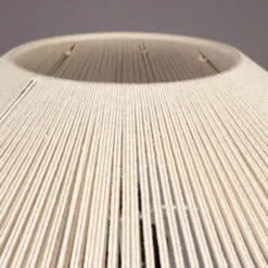 Elon 1-lichts Tafellamp Wit 61cm