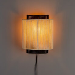Elon 1-lichts Wandlamp Wit