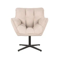 Fauteuil Alexa Naturel Boucle