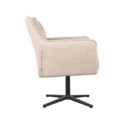 Fauteuil Alexa Naturel Boucle