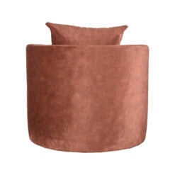 Fauteuil Nora Rust Velours