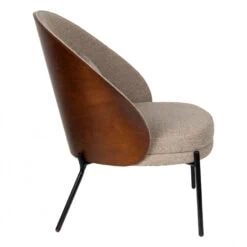 Fauteuil Rodin Grijs 78cm