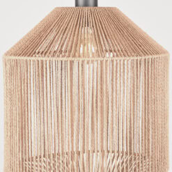 Hanglamp Brooke Naturel Jute 1-Lichts Cilinder
