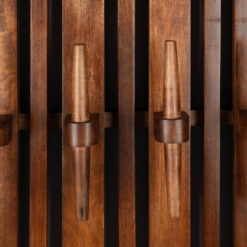 Jakub Wandkapstok Plank Walnoot 66cm