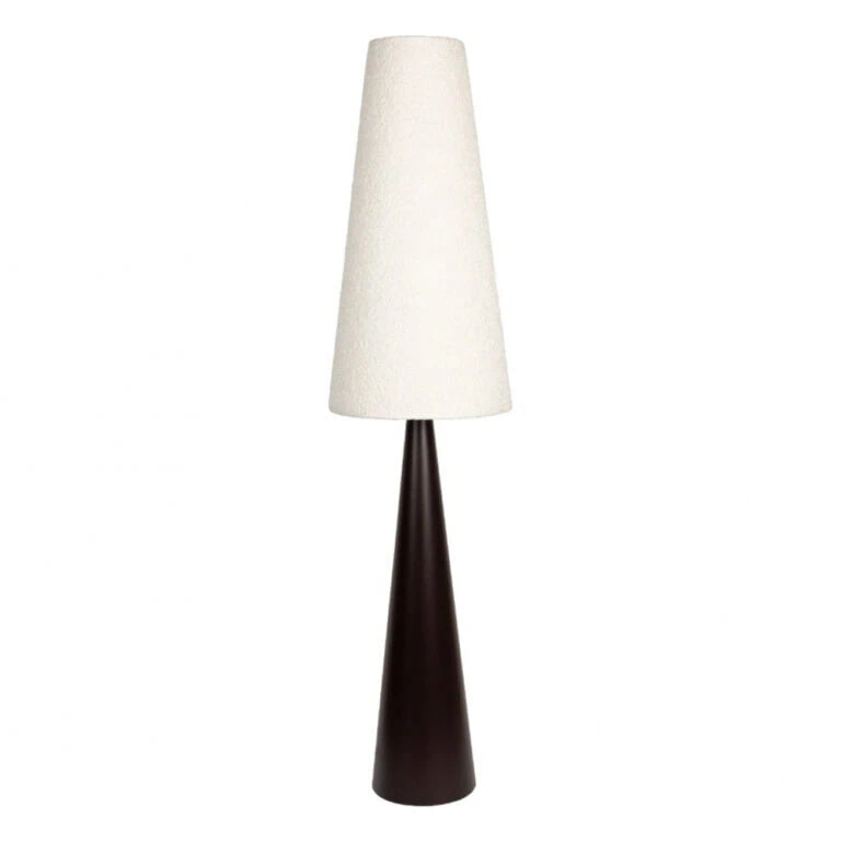 Miki 1-lichts Vloerlamp Bouclé 41cm