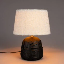 Renzo 1-lichts Tafellamp Wit 31cm