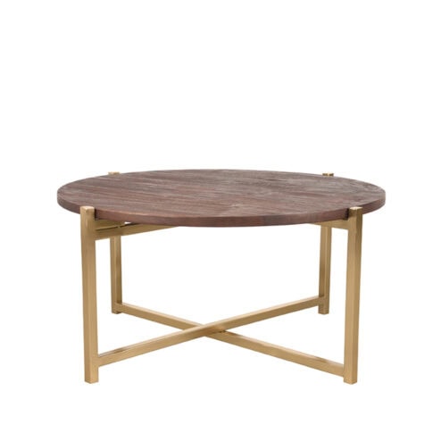 Salontafel Jasmine Espresso Hout 70cm