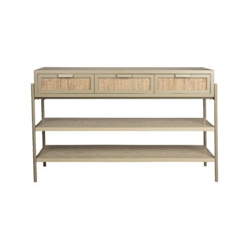 Sidetable Yasu Rotan Beige 120cm