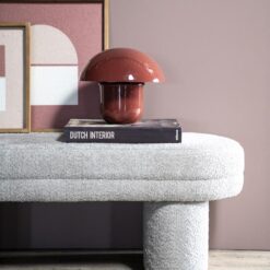 Tafellamp 1-lichts Toad Rood