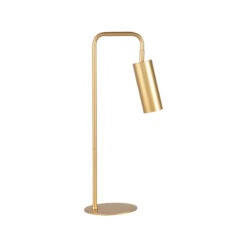 Tafellamp Emery 1-Lichts Goud Metaal
