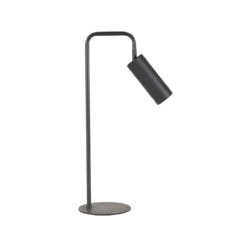 Tafellamp Emery 1-Lichts Zwart Metaal