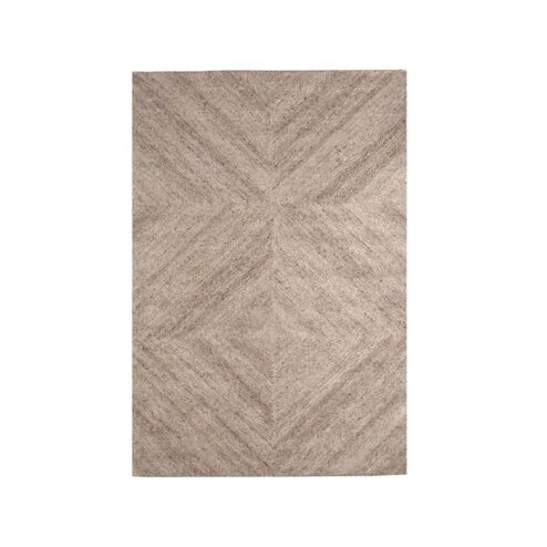 Vloerkleed Blendy Taupe Wol 160x230cm