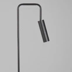 Vloerlamp Emery 1-Lichts Zwart Metaal