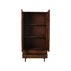 Wandkast Mary Espresso Mangohout 100cm
