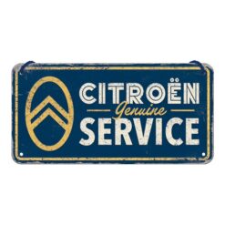 Citroën -  Genuine Service - metalen bord