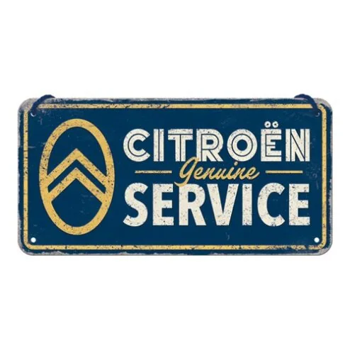 Citroën -  Genuine Service - metalen bord