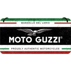 Moto Guzzi - metalen bord