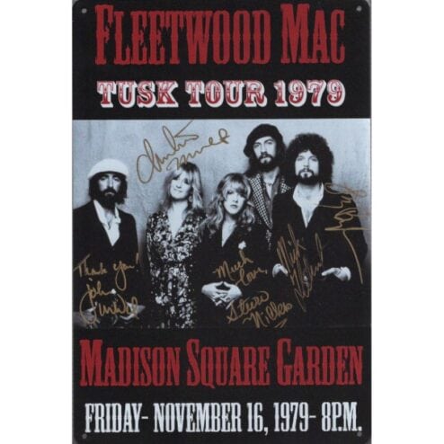 Fleetwood Mac - metalen bord