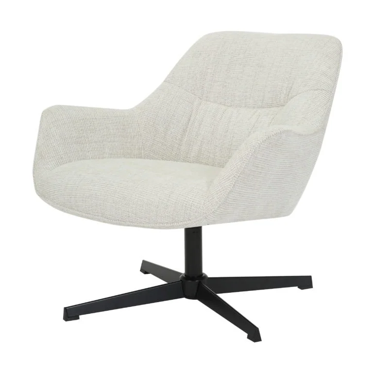 Draaibare Fauteuil Daphne Greige