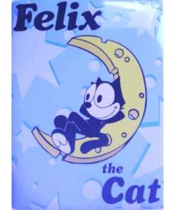 Felix the Cat Maan - metalen bord