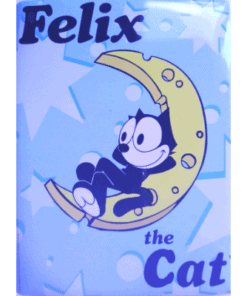 Felix the Cat Maan - metalen bord