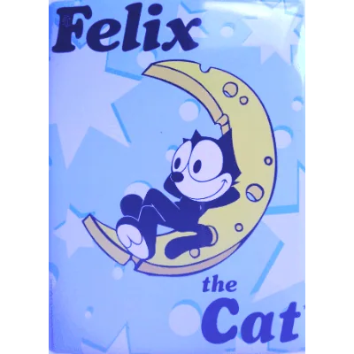 Felix the Cat Maan - metalen bord
