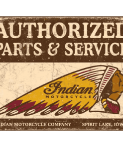 Indian Authorized - metalen bord