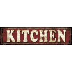 Kitchen - metalen bord