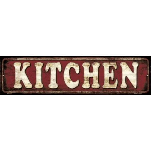Kitchen - metalen bord