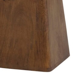 Pauli Salontafel 80cm Mangohout Walnoot