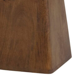 Pauli Bijzettafel 40cm Mangohout Walnoot