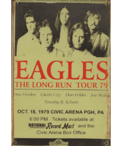 The Eagles - metalen bord