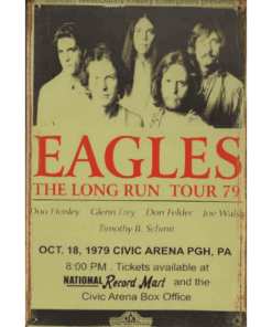 The Eagles - metalen bord