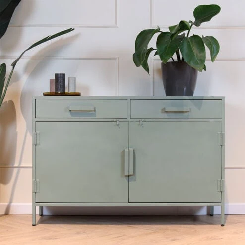 Figue dressoir 120cm olijfgroen