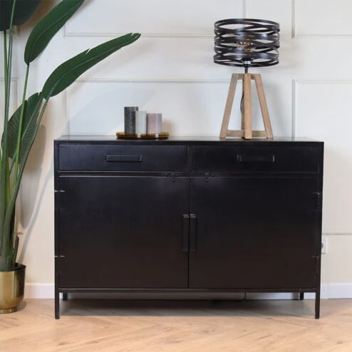 Figue dressoir 120cm zwart