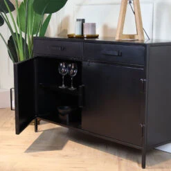 Vitrinekast-zwart-klein-3