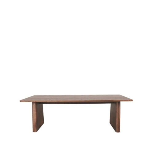 Eettafel Lucia Bruin Eikenhout 240cm