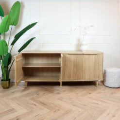 Dressoir Lucia Naturel Eikenhout 200cm