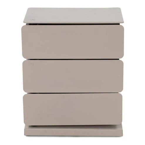 Rodman industrieel Schoenenkast 3 lade Taupe metaal