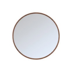 Spiegel Niko Bruin rond Eikenhout 90cm