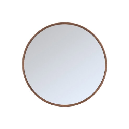 Spiegel Niko Bruin rond Eikenhout 90cm