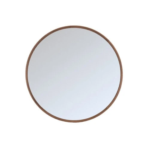 Spiegel Niko Bruin rond Eikenhout 90cm