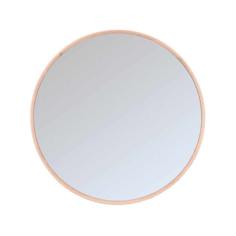 Spiegel Niko Naturel rond Eikenhout 110cm