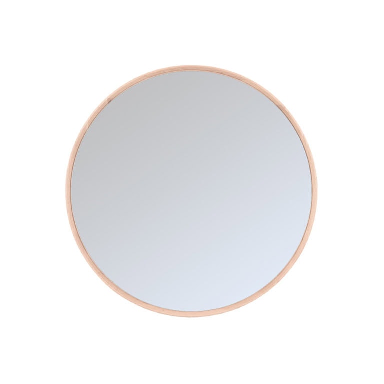 Spiegel Niko Naturel rond Eikenhout 90cm