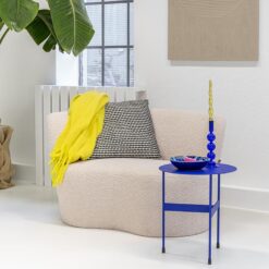 Miles Hoog Bijzettafel Blauw 45cm