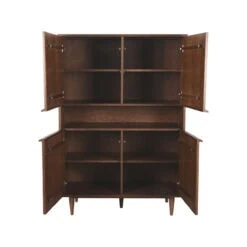 Wandkast Lucia Bruin Eikenhout 110cm